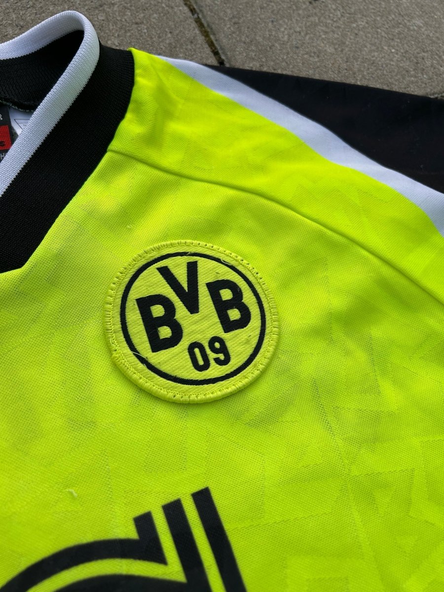 Borussia Dortmund 1995/96 Original Home L/S Shirt Size S - Shorty Football Shirts