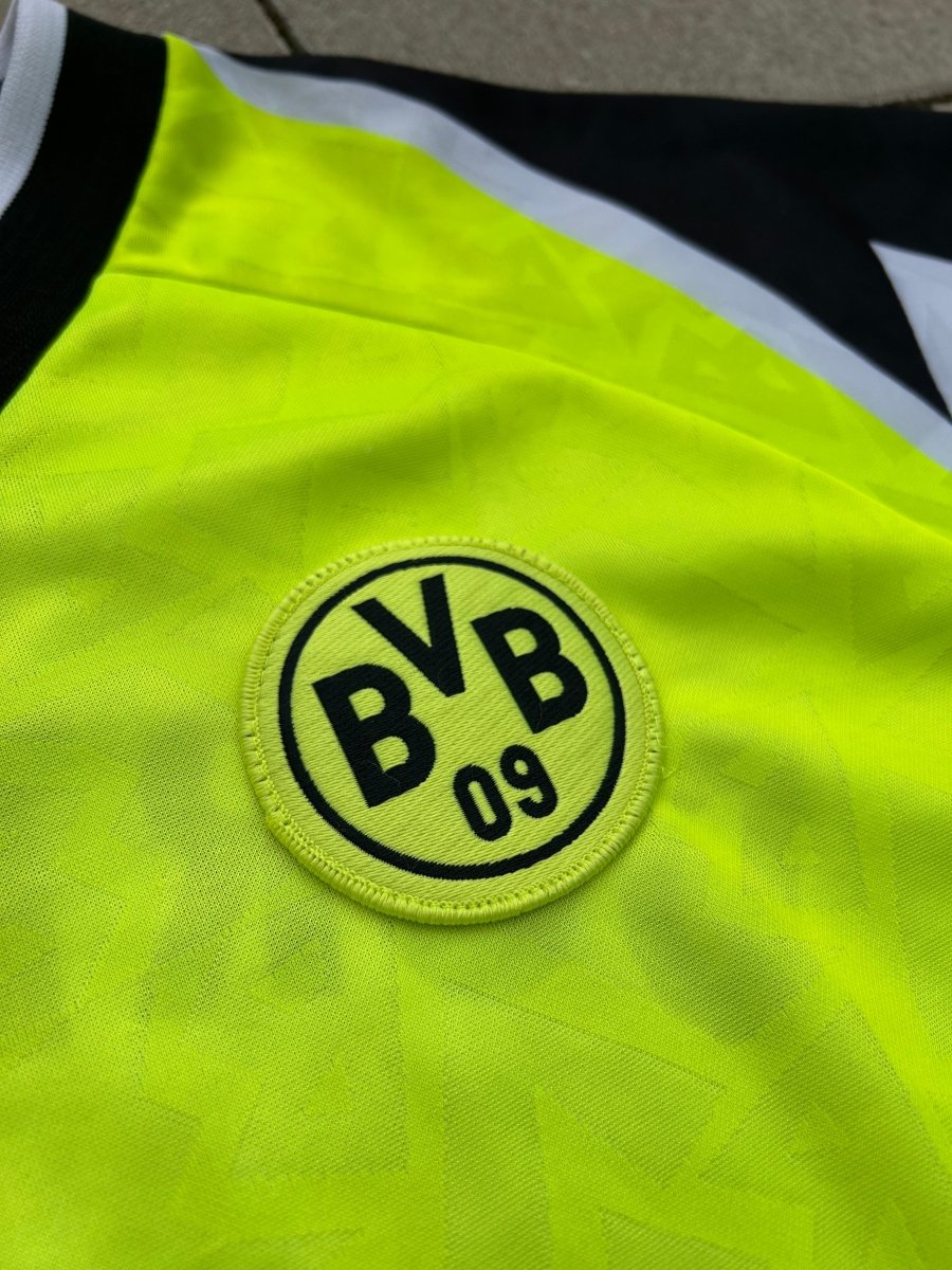 Borussia Dortmund 1995/96 Original Home Shirt L/S Size XL - Shorty Football Shirts