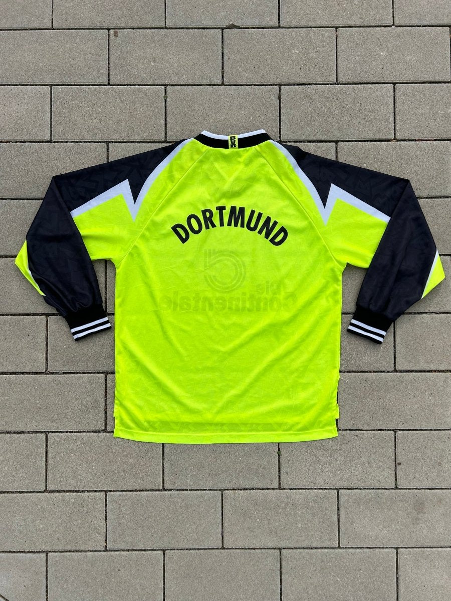 Borussia Dortmund 1995/96 Original Home Shirt L/S Size XL - Shorty Football Shirts