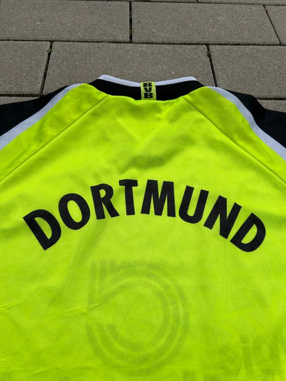 Borussia Dortmund 1995/96 Original Home Shirt L/S Size XL - Shorty Football Shirts