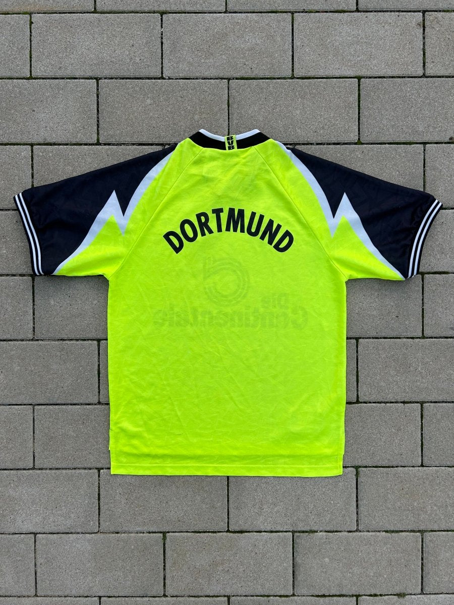 Borussia Dortmund 1995/96 Original Home Shirt Size L - Shorty Football Shirts