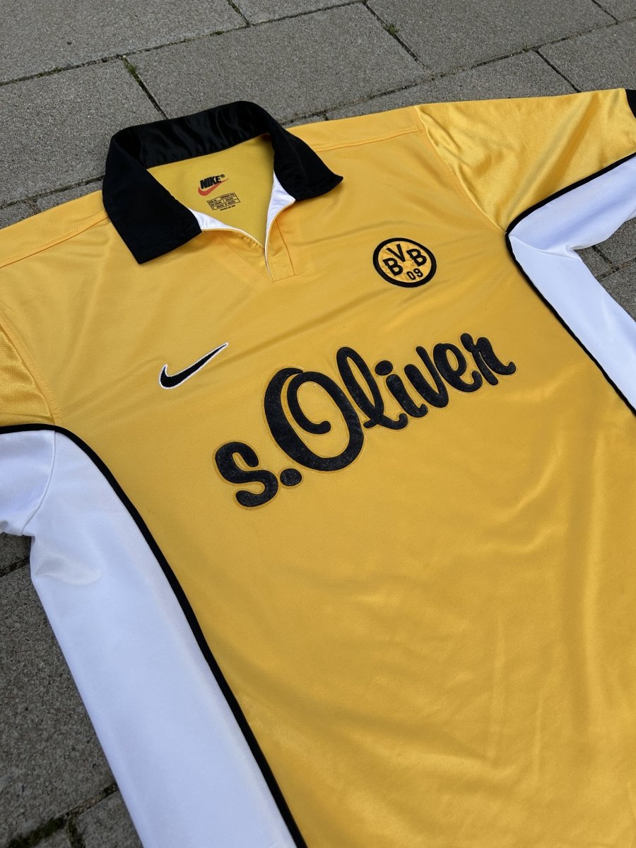 Borussia Dortmund 1998/99 Original Home Shirt Size M - Shorty Football Shirts