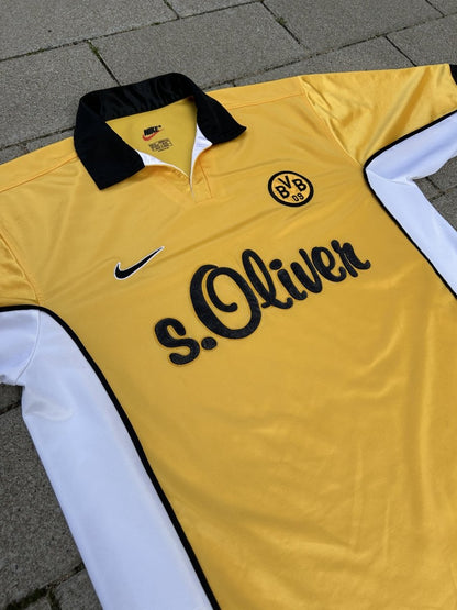 Borussia Dortmund 1998/99 Original Home Shirt Size M - Shorty Football Shirts
