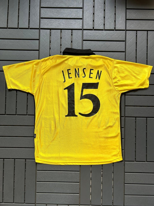 Borussia Dortmund 2003/04 Authentic Euro Home Shirt Jensen 15 Size XL - Shorty Football Shirts
