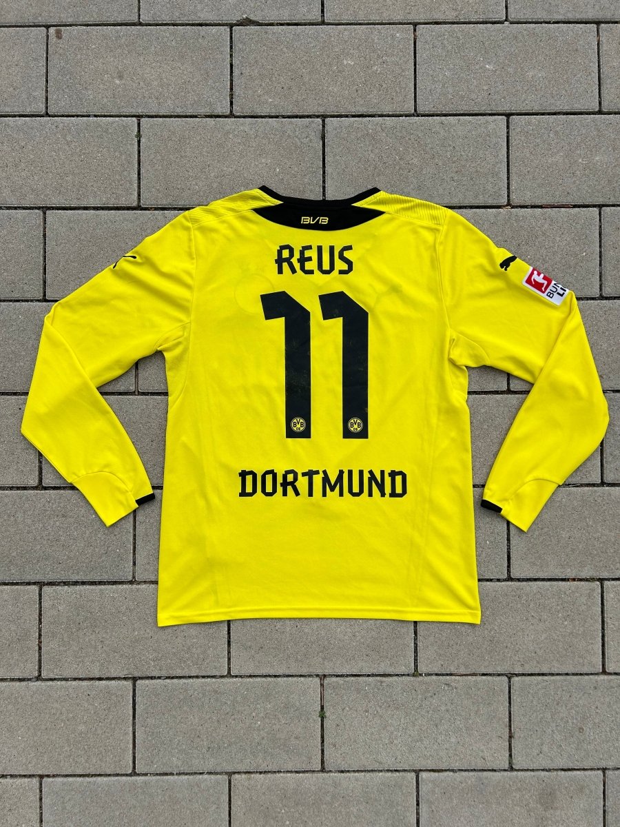 Borussia Dortmund 2013/14 Original Home Shirt Reus 11 L/S Size M - Shorty Football Shirts