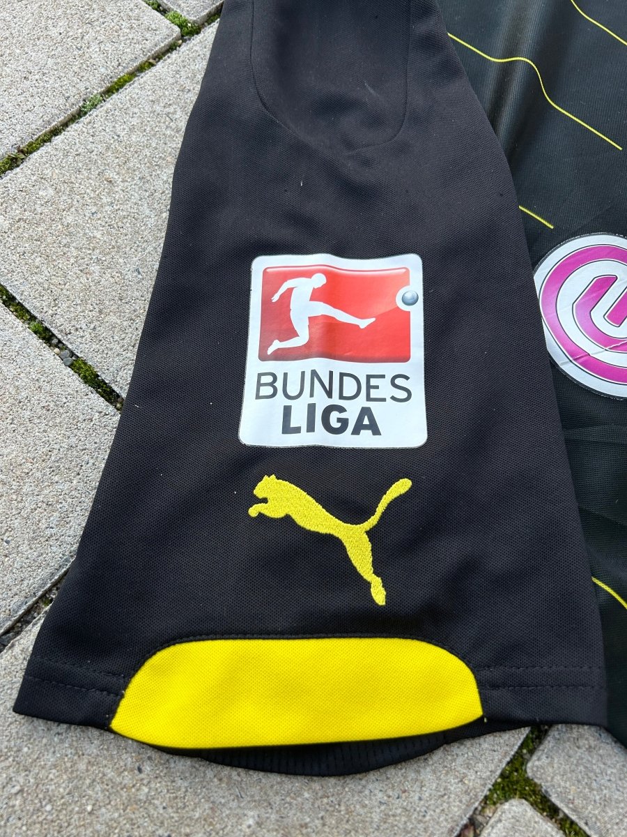 Borussia Dortmund 2014/15 Original Away Shirt Gündoğan 8 Size L - Shorty Football Shirts
