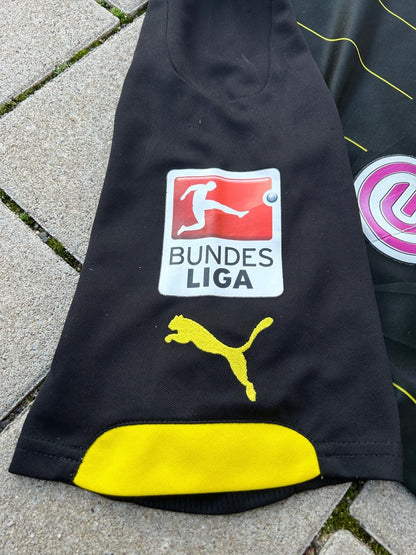 Borussia Dortmund 2014/15 Original Away Shirt Gündoğan 8 Size L - Shorty Football Shirts
