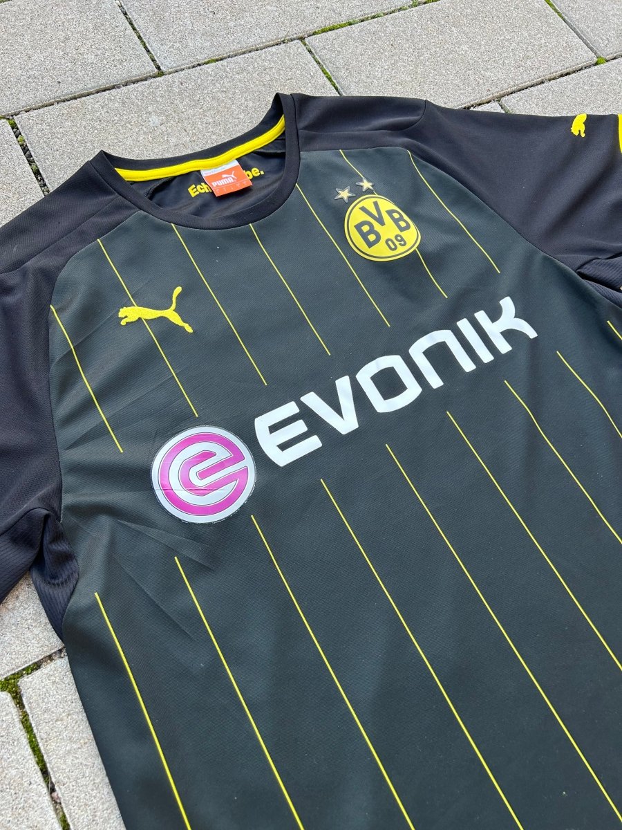 Borussia Dortmund 2014/15 Original Away Shirt Gündoğan 8 Size L - Shorty Football Shirts