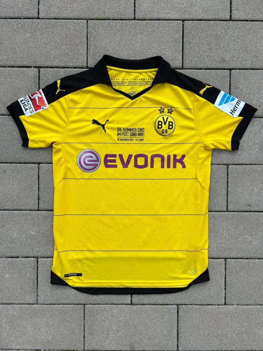 BORUSSIA DORTMUND 2015 2016 HOME FOOTBALL SHIRT JERSEY TRIKOT PUMA SIZE S BORUSSIA DORTMUND 2015 2016 HOME FOOTBALL SHIRT JERSEY TRIKOT PUMA SIZE S