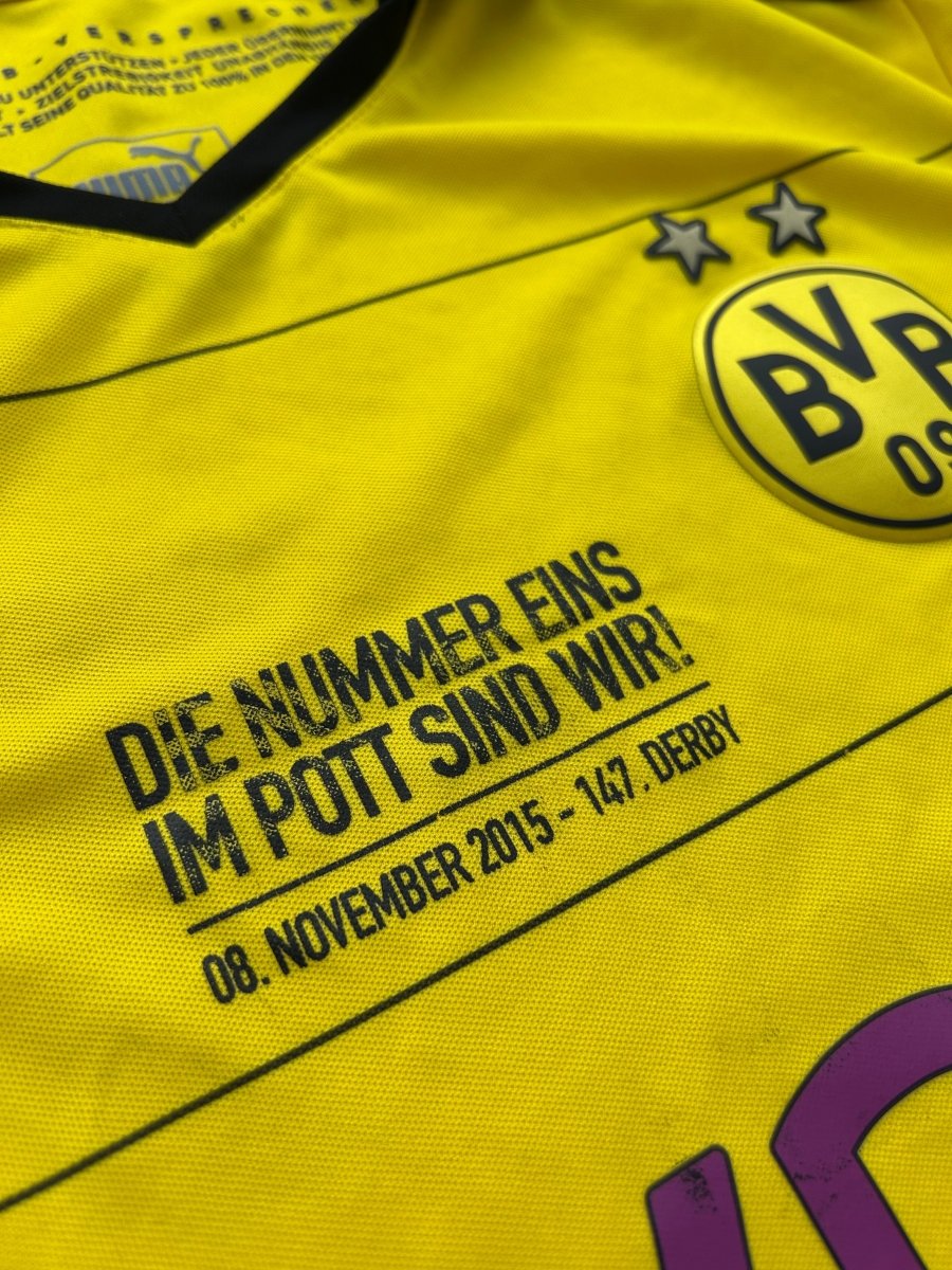 【正規品】BORRUSIA DORTMUND 2015/2016 REUS 11 Borussia Dortmund 2015/16 Original Home Shirt Reus #11 – Size M