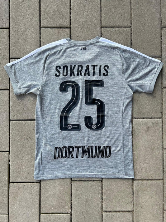 Borussia Dortmund 2017/18 Authentic Home Shirt Sokratis 25 Size S - Shorty Football Shirts