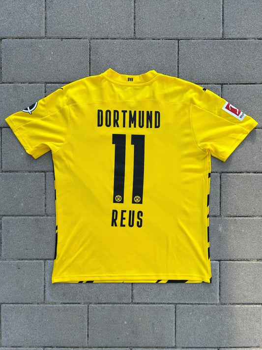 Borussia Dortmund 2020/21 Original Home Shirt Reus 11 Size L - Shorty Football Shirts