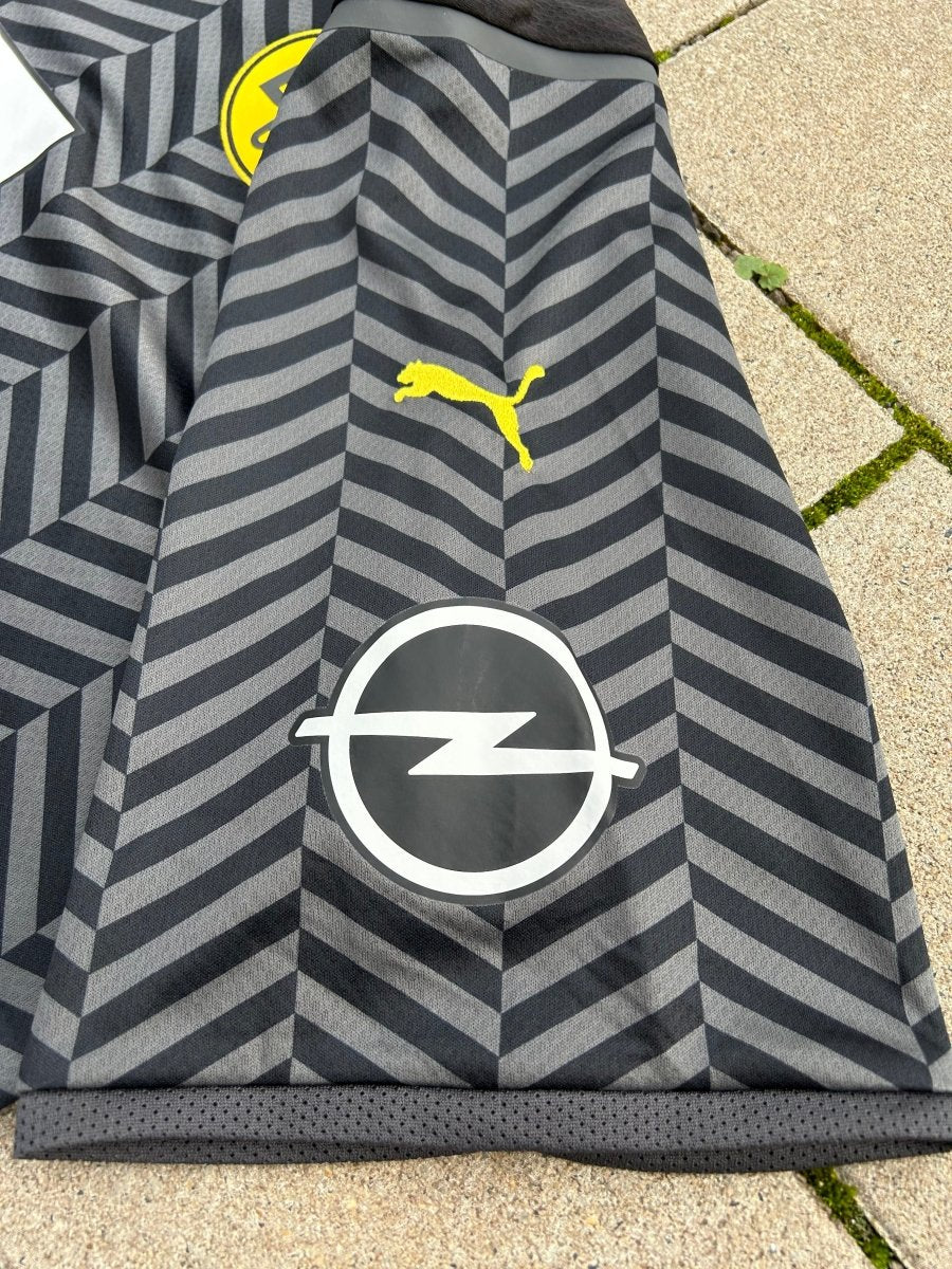 Borussia Dortmund 2021/22 Original Away Shirt Haaland 9 Size XL - Shorty Football Shirts