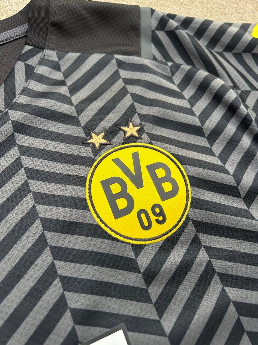 Borussia Dortmund 2021/22 Original Away Shirt Haaland 9 Size XL - Shorty Football Shirts