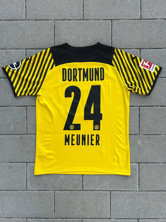 Borussia Dortmund 2021/22 Original Home Shirt Meunier 24 Size M - Shorty Football Shirts