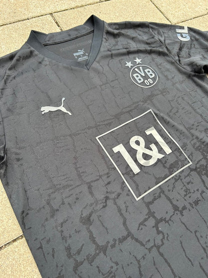 Borussia Dortmund 2023/24 Original Third Kohle & Stahl Shirt Size M - Shorty Football Shirts