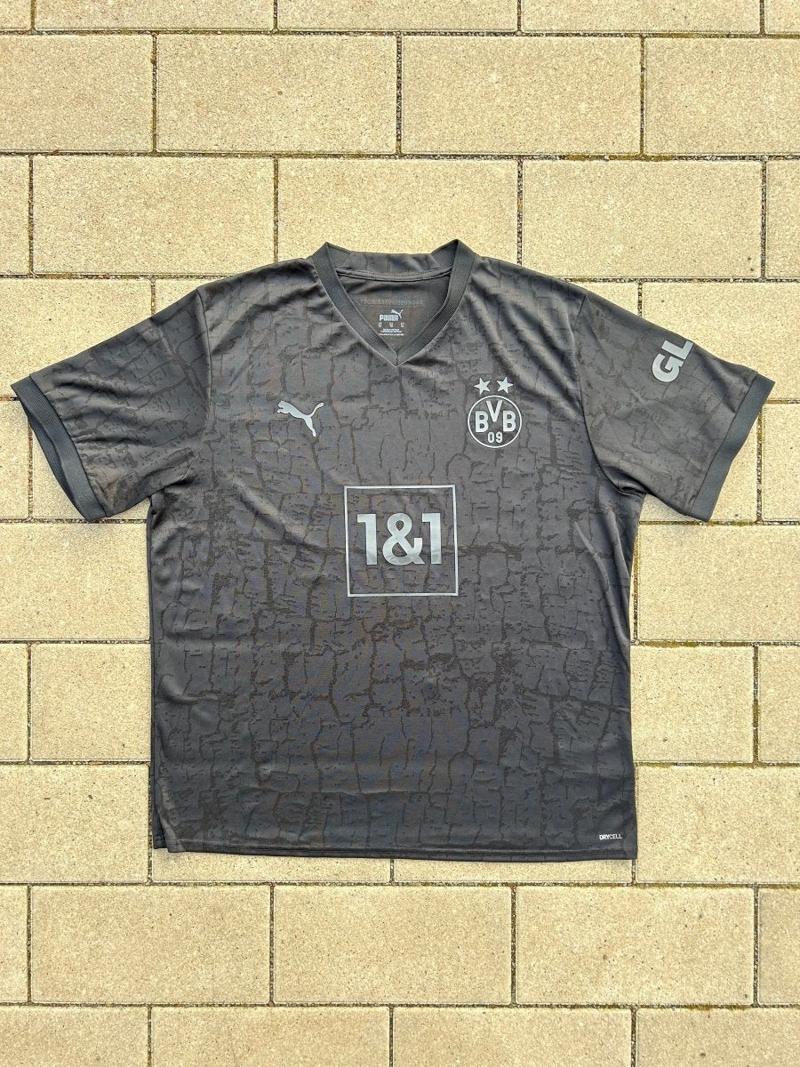 Borussia Dortmund 2023/24 Original Third Kohle & Stahl Shirt Size XL - Shorty Football Shirts