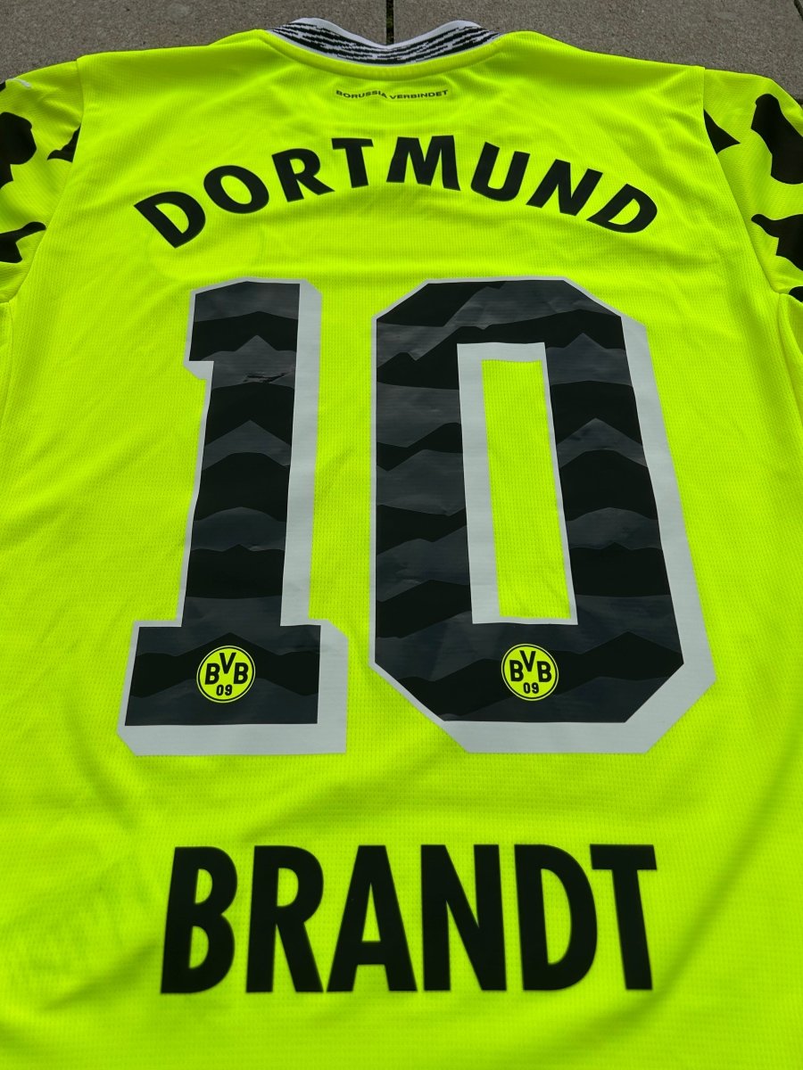 Borussia Dortmund 2024/25 Original Special Home Shirt Brandt 10 Size S - Shorty Football Shirts