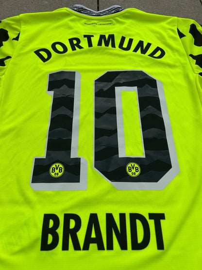 Borussia Dortmund 2024/25 Original Special Home Shirt Brandt 10 Size S - Shorty Football Shirts