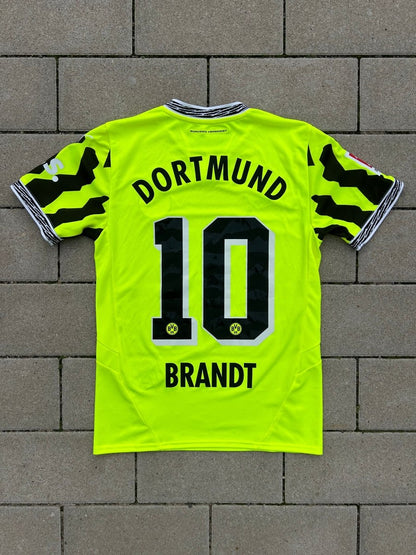 Borussia Dortmund 2024/25 Original Special Home Shirt Brandt 10 Size S - Shorty Football Shirts