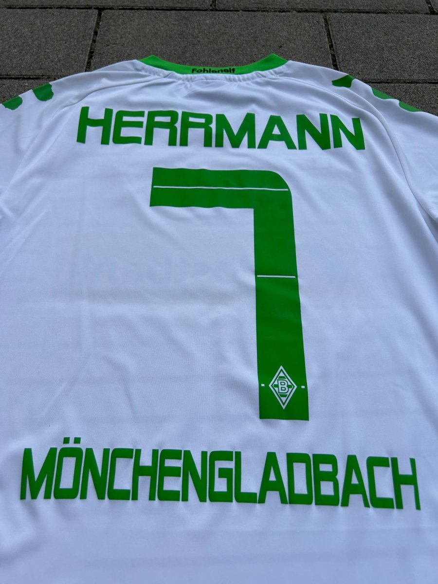 Borussia Mönchengladbach 2013/14 Original Home Shirt Herrmann #7 Size S - Shorty Football Shirts
