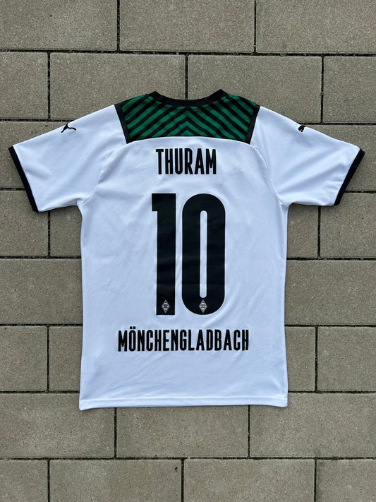 Borussia Mönchengladbach 2021/22 Original Home Shirt Thuram 10 Size S - Shorty Football Shirts