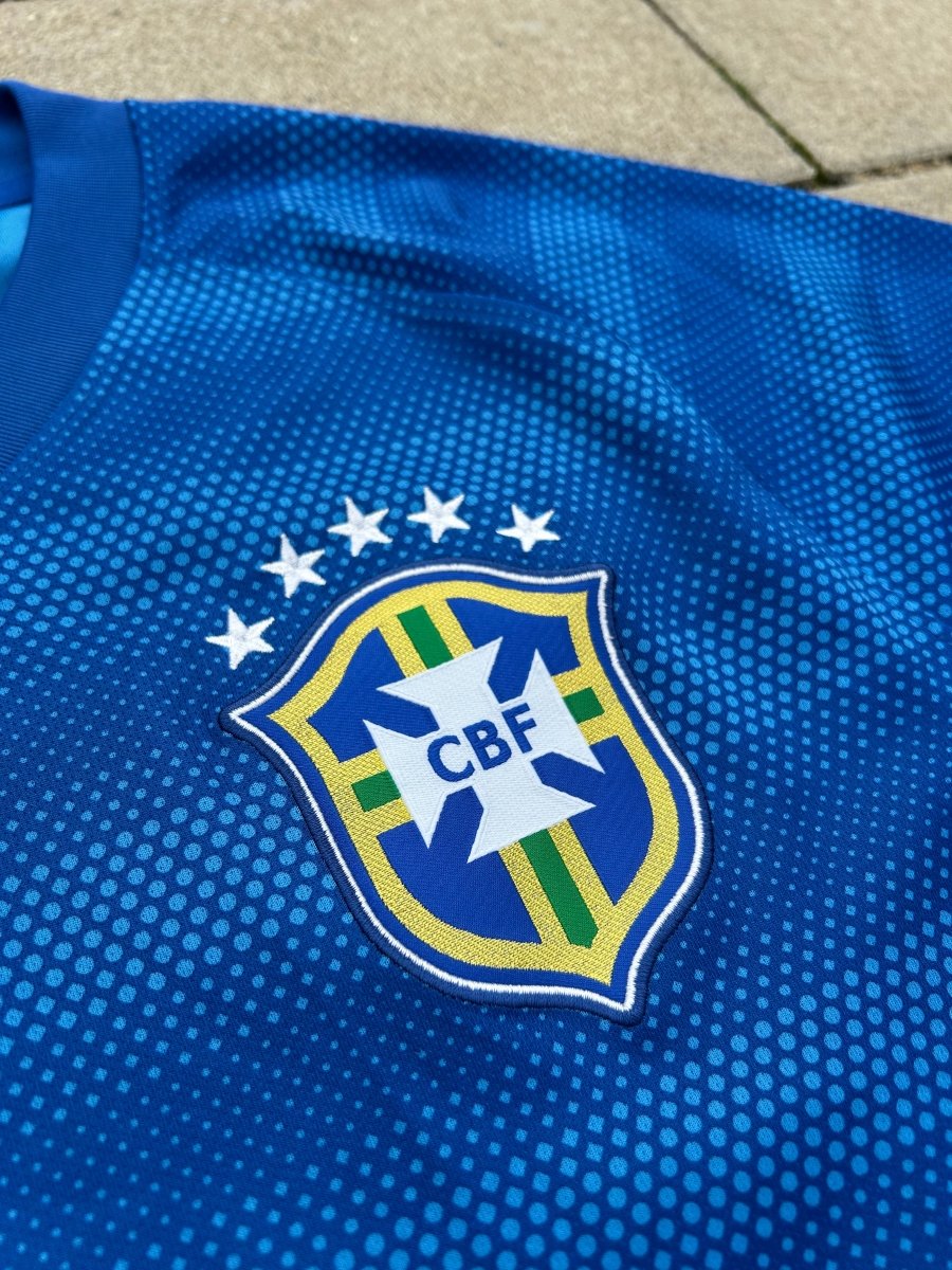 Brazil 2014/15 Original Away Shirt T. Silva 3 Size L - Shorty Football Shirts