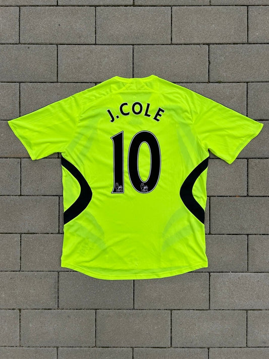 Chelsea 2007/08 Original Away Shirt J. Cole 10 Size L - Shorty Football Shirts