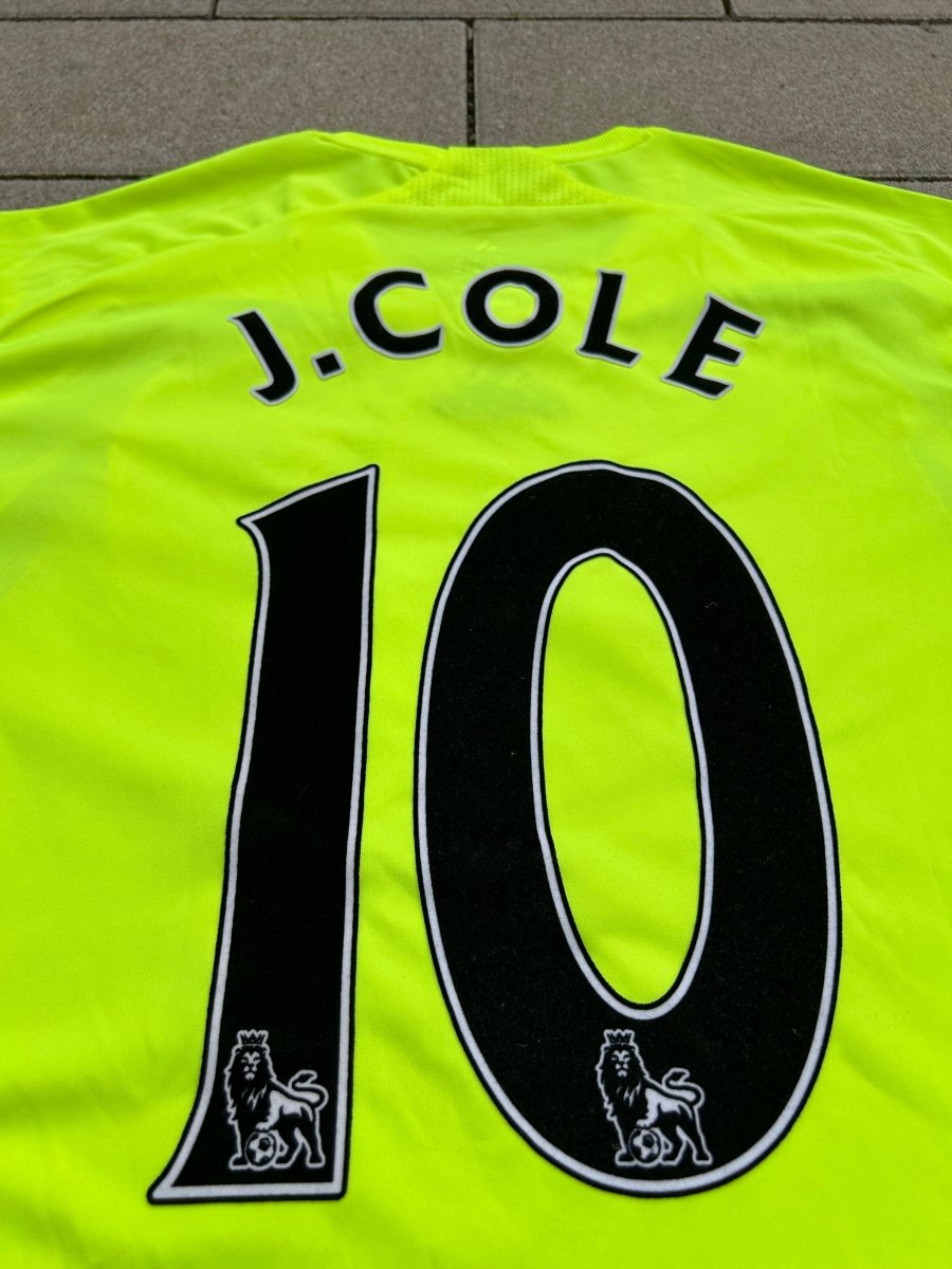 Chelsea 2007/08 Original Away Shirt J. Cole 10 Size L - Shorty Football Shirts