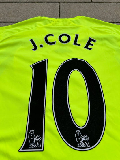Chelsea 2007/08 Original Away Shirt J. Cole 10 Size L - Shorty Football Shirts