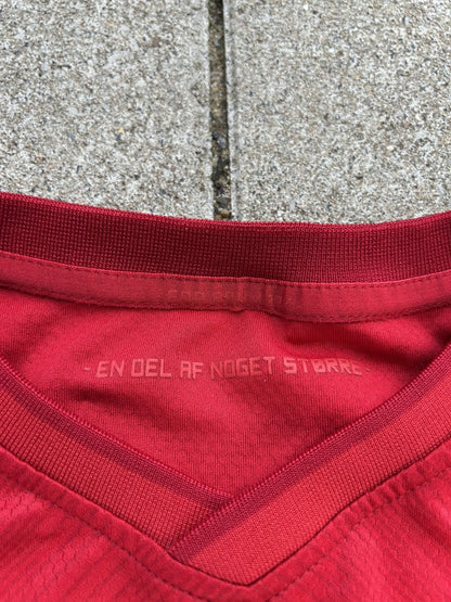 Denmark 2022/23 Original Home Shirt Eriksen #10 Size S Kids - Shorty Football Shirts