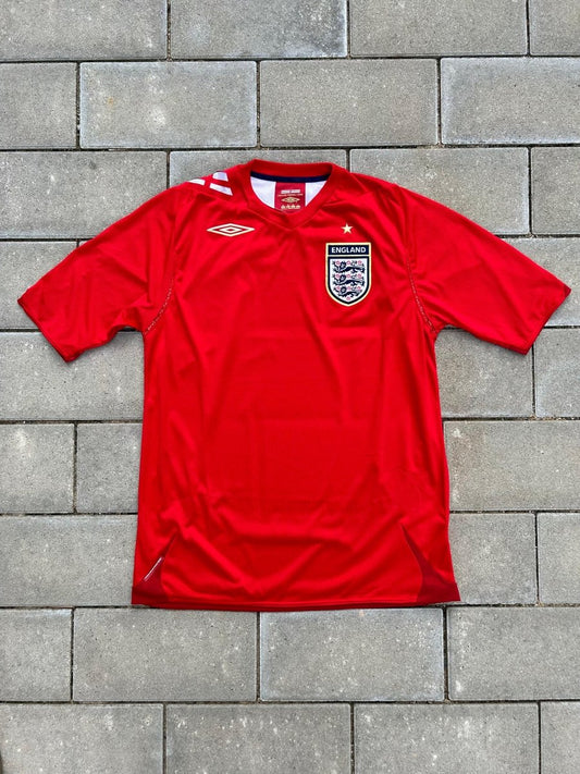 England 2006/08 Authentic Away Shirt Size M - Shorty Football Shirts