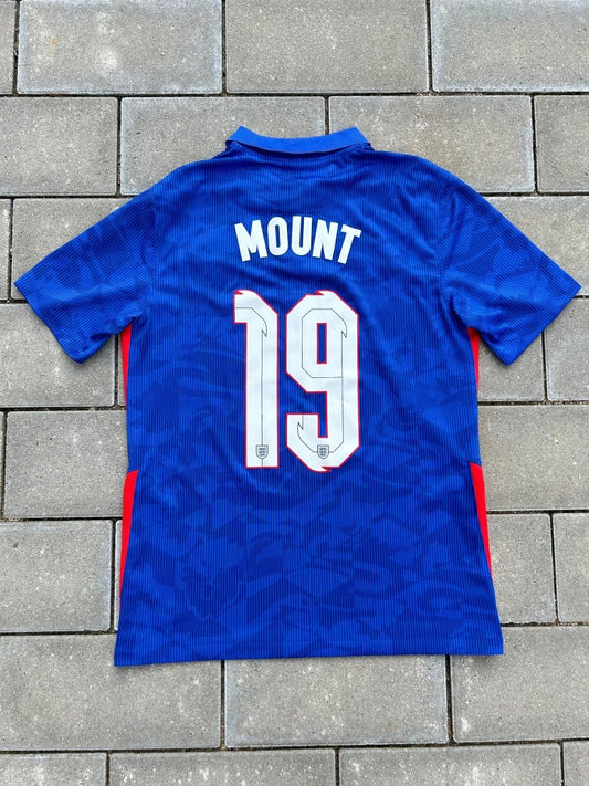 England 2020/21 Authentic Away Shirt Mount 19 Size M - Shorty Football Shirts
