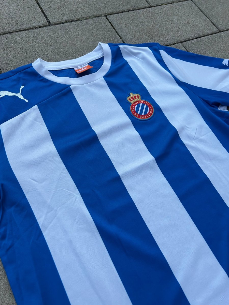 Espanyol 2012/13 Original Home Shirt Size L - Shorty Football Shirts