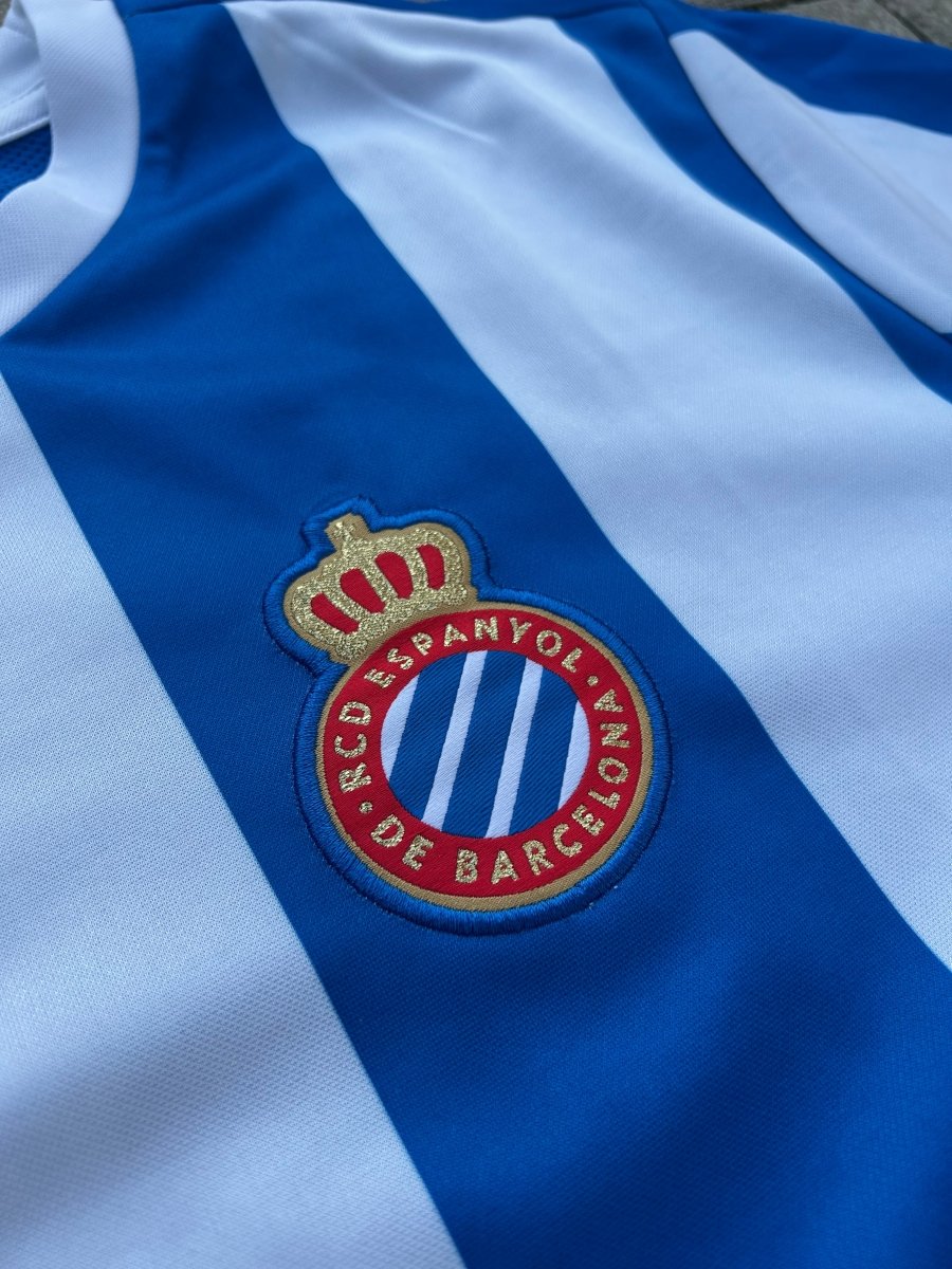 Espanyol 2012/13 Original Home Shirt Size L - Shorty Football Shirts