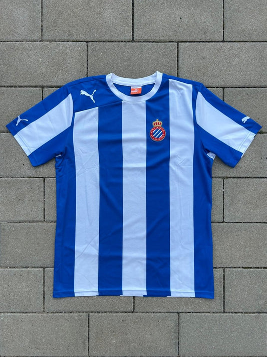 Espanyol 2012/13 Original Home Shirt Size L - Shorty Football Shirts