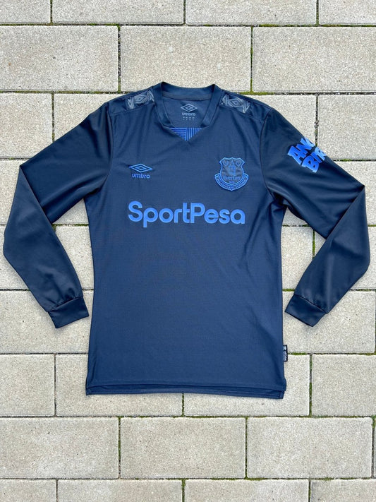 Everton 2019/20 Original Third L/S Shirt Size S - Shorty Football Shirts