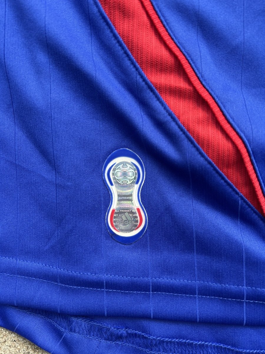 France 2006/07 Original Home Shirt Henry #12 Size XL - Shorty Football Shirts