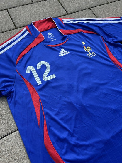 France 2006/07 Original Home Shirt Henry #12 Size XL - Shorty Football Shirts