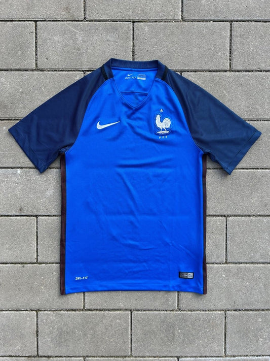 France 2016/17 Original Home Shirt Size S - Shorty Football Shirts