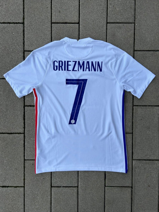 France 2020/21 Original Away Shirt Griezmann 7 Size M - Shorty Football Shirts