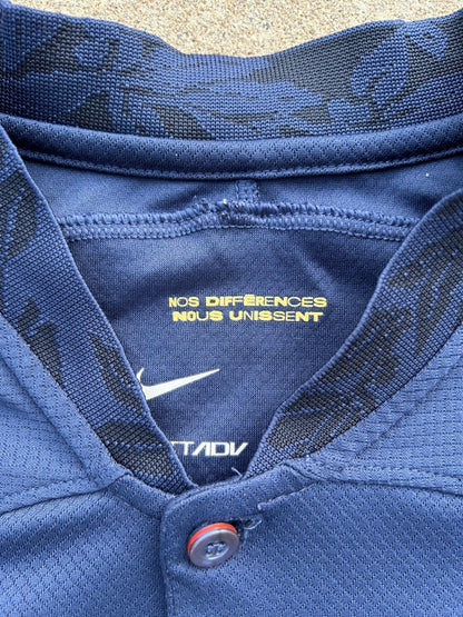 France 2022/23 Original Home Shirt Benzema 19 Size S - Shorty Football Shirts