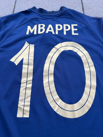 France 2022/23 Original Home Shirt Mbappé #10 Size M - Shorty Football Shirts