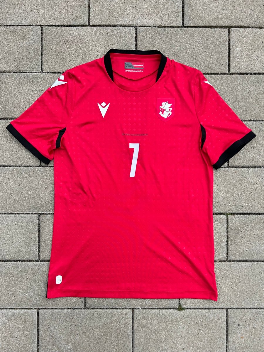 Georgia 2023/24 Original Third Shirt Kvaratskhelia #7 Size XL - Shorty Football Shirts