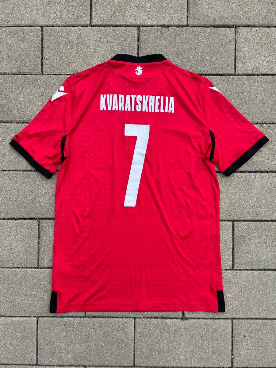 Georgia 2023/24 Original Third Shirt Kvaratskhelia #7 Size XL - Shorty Football Shirts