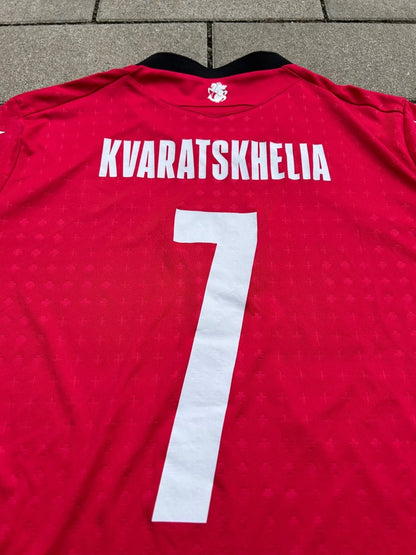 Georgia 2023/24 Original Third Shirt Kvaratskhelia #7 Size XL - Shorty Football Shirts