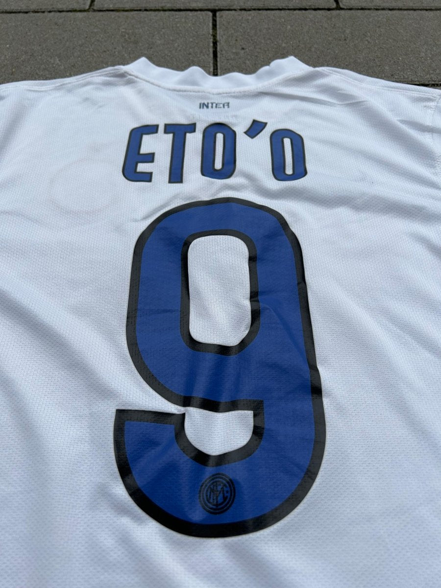 Inter Milan 2010/11 Original Away Shirt Eto'o #9 - Size M – Shorty