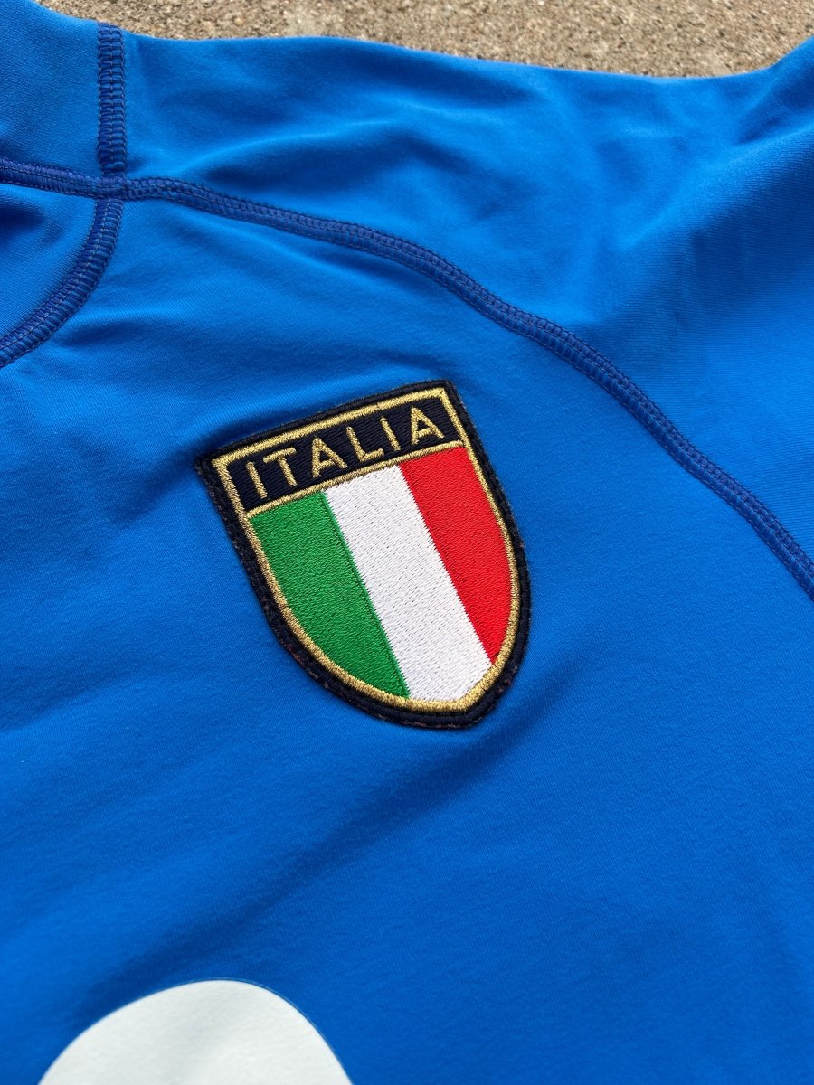 Italy 2000/02 Original Home Shirt Del Piero 10 Size L - Shorty Football Shirts
