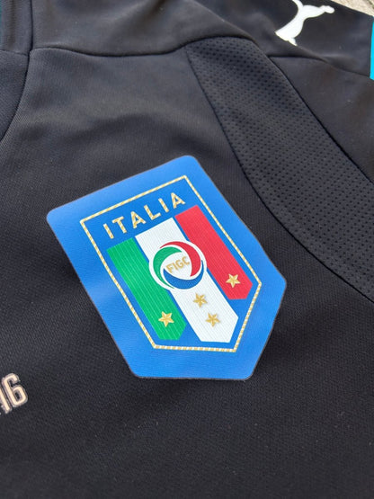 Italy 2016/17 Original GK Shirt Buffon #1 Size S - Shorty Football Shirts