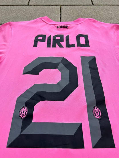 Juventus 2011/12 Original Away Shirt Pirlo 21 Size S - Shorty Football Shirts